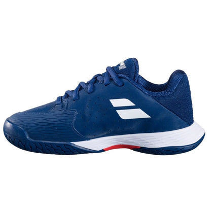 Babolat Propulse Junior 3 All Court Boy BA3J2S25A478 Padelskor (Estate Blue/White)