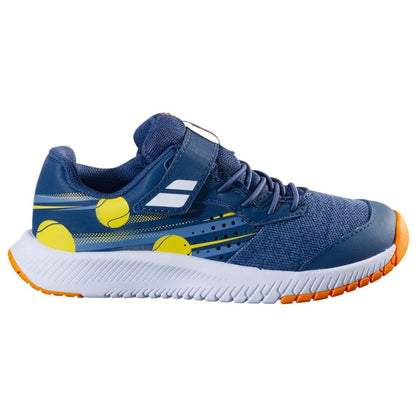 Babolat Pulsion Kid All Court Boy Padelskor (Blue/Yellow)
