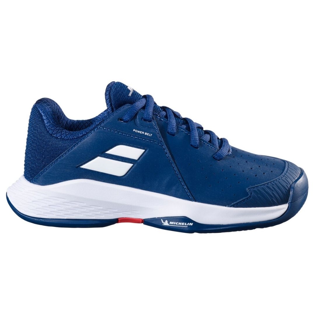 Babolat Propulse Junior 3 All Court Boy BA3K2S25A478 Padelskor (Estate Blue/White)