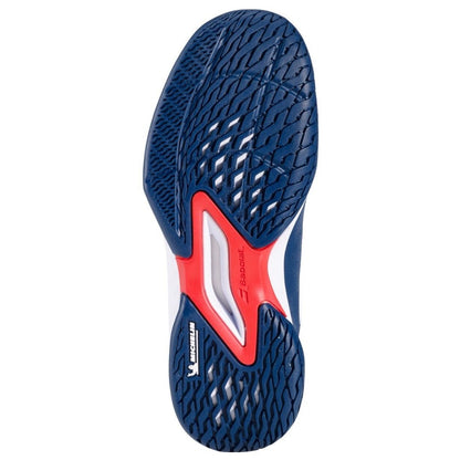 Babolat Propulse Junior 3 All Court Boy BA3K2S25A478 Padelskor (Estate Blue/White)