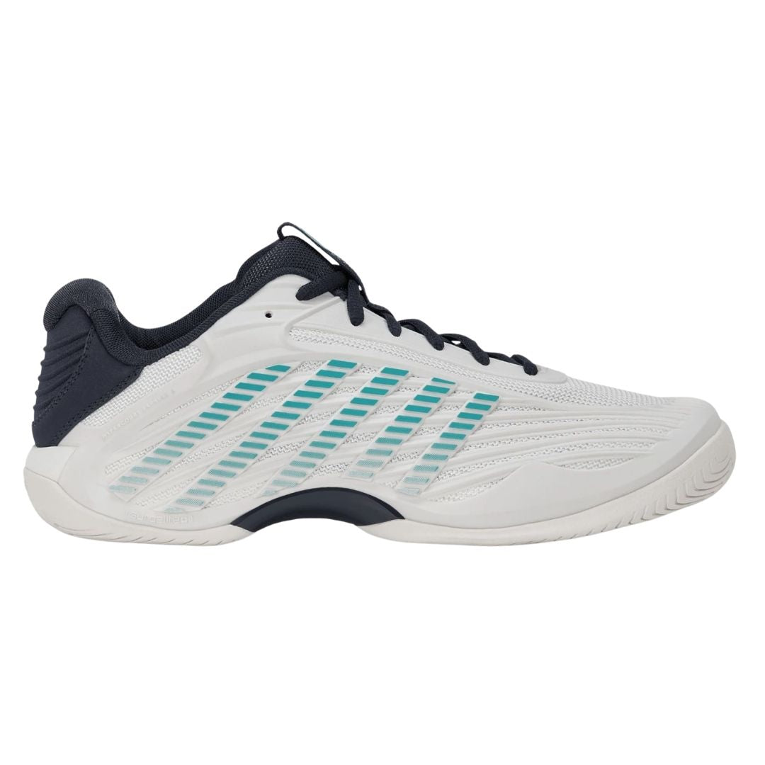 K-Swiss Hypercourt Express 3 Padelskor (Blanc de Blanc/Carbon/Baltic)