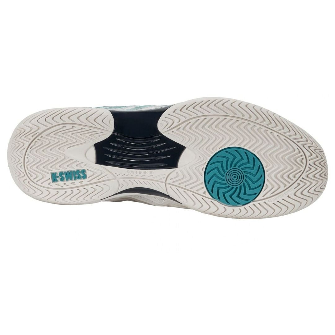 K-Swiss Hypercourt Express 3 Padelskor (Blanc de Blanc/Carbon/Baltic)