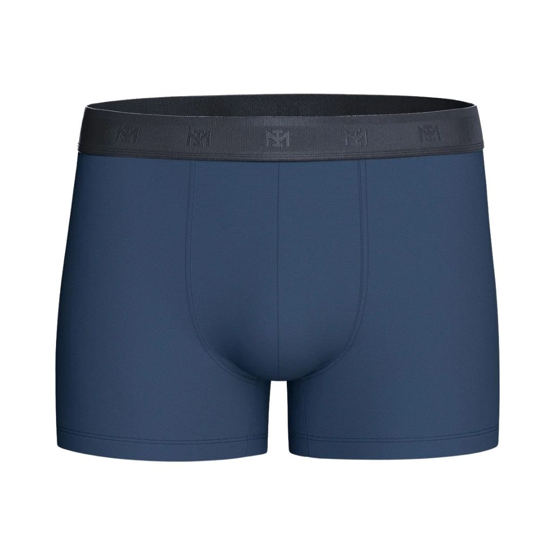Impetus Plain Boxershorts (2-pack, Blue+Navy Blue)