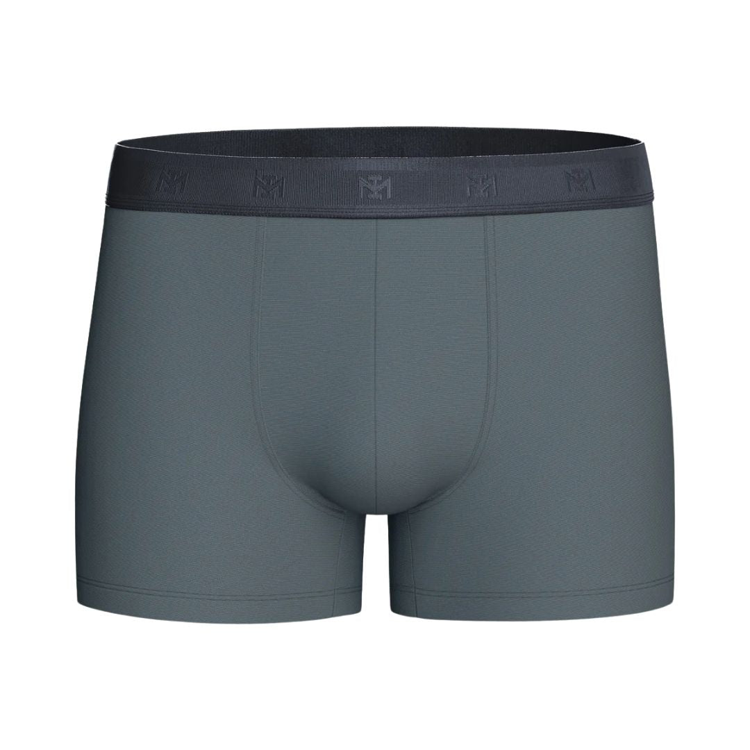 Impetus Plain Boxershorts (2-pack, Green+Navy Blue)