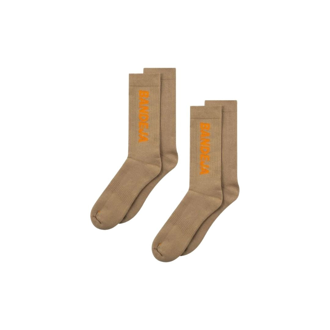 Cuera Padel Crew Strumpor (2-pack, sand)