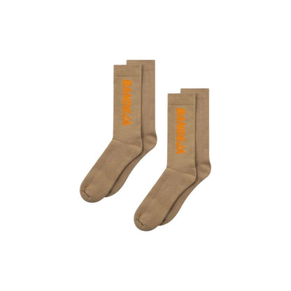 Cuera Padel Crew Strumpor (2-pack, sand)