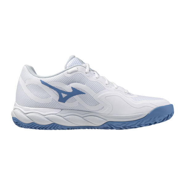 Mizuno Wave Enforce Court CC Women (Vit/Parisian Blue/Plein Air)