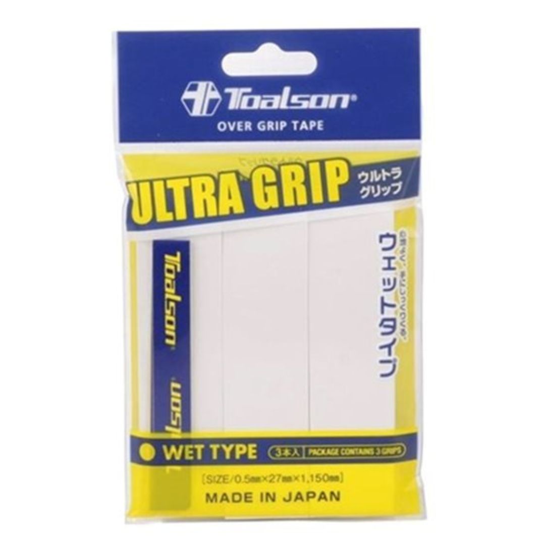 Toalson Ultra Grip 3-pack (Vit) padellife