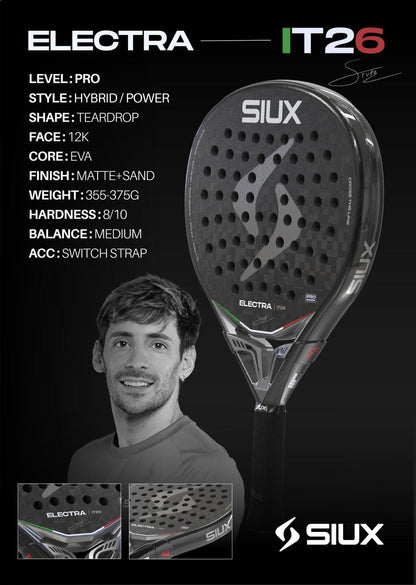 Siux Electra Pro IT26 Padelracket