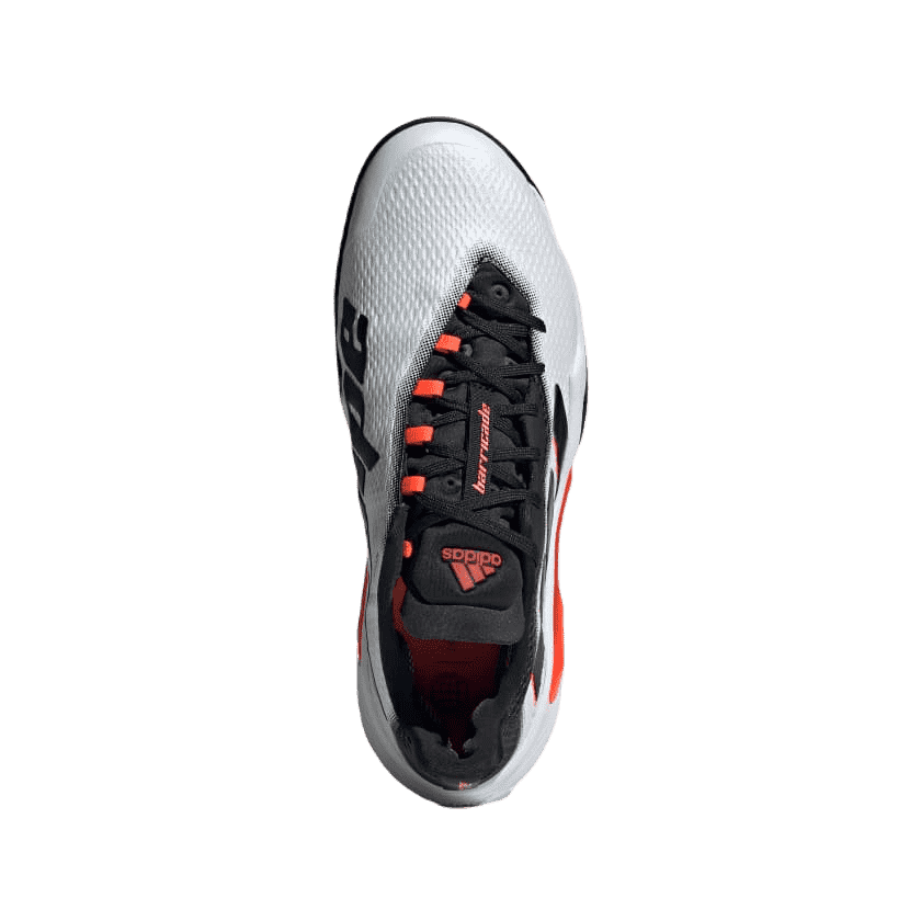 Adidas Barricade AC (Men's, Vit/Svart/Orange) Padelskor