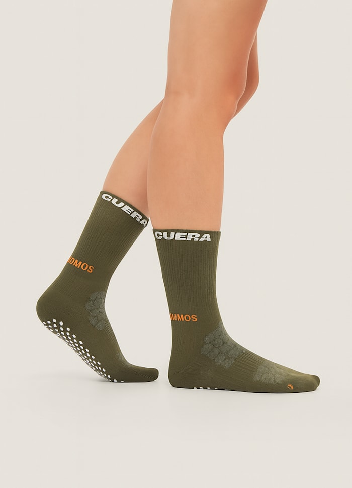 Cuera Oncourt Gripsockor (Army)
