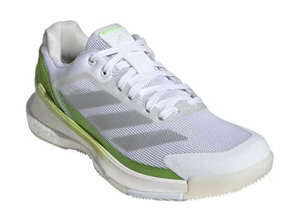 Adidas Crazyquick Boost Women Padelsko (Cloud White/Zero Metallic/Lucid Lemon)