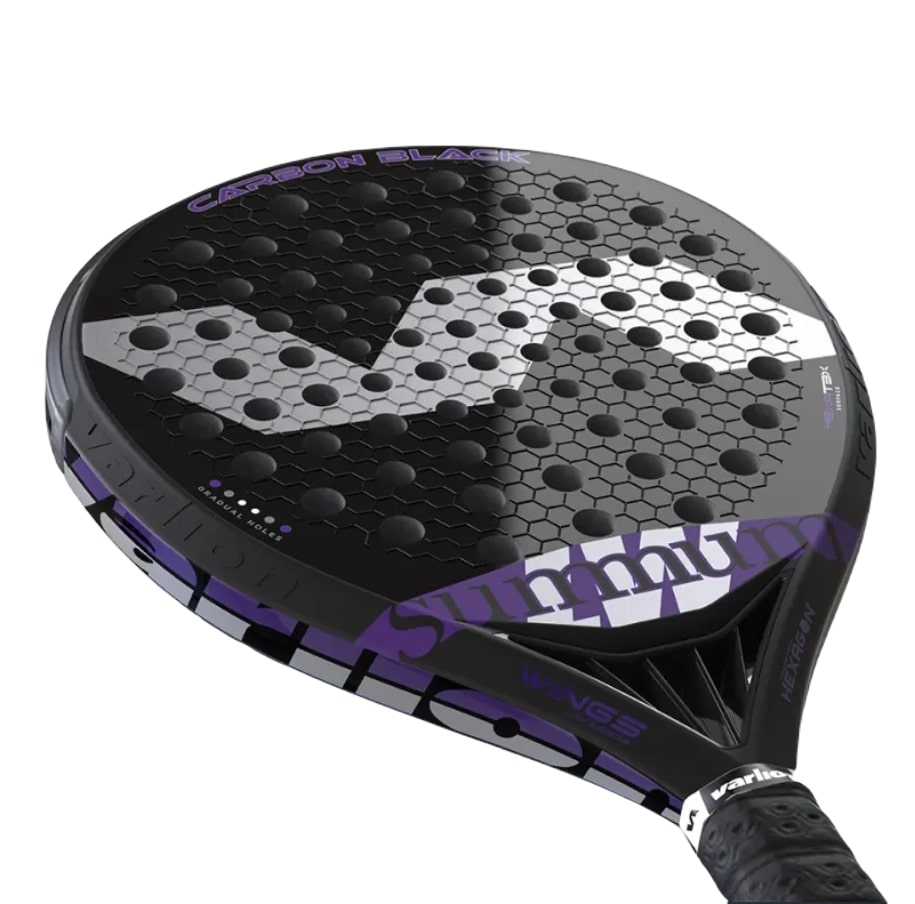 Varlion LW Summun Carbon Black Padel Rack - Mypadellife.se