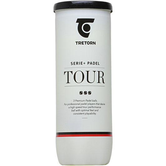 Tretorn Serie+ Padel Tour Padelbollar (3 st.)