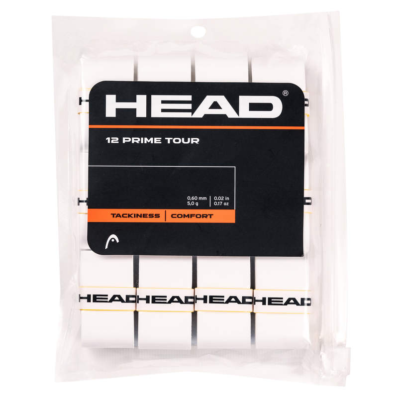 Head Prime Tour Overgrip (12-Pack, Vit)