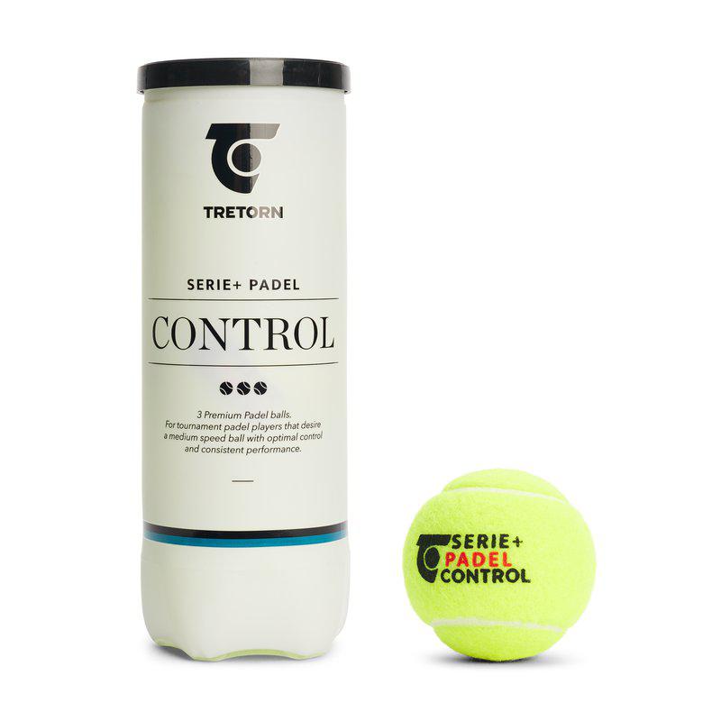 Tretorn Serie+ Padel Control Padelbollar (3 st.)