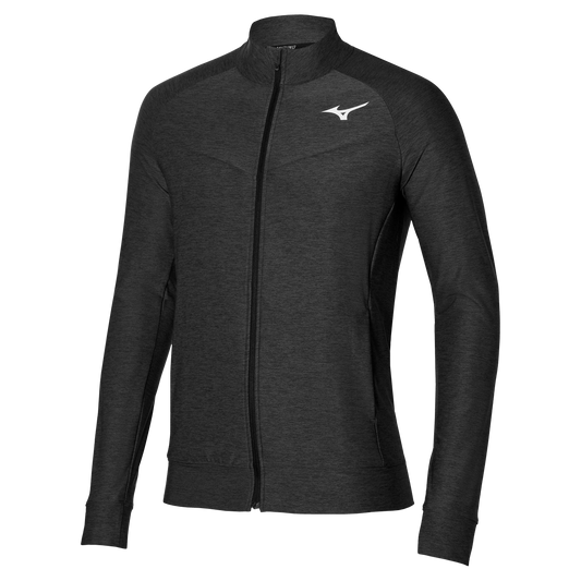 Mizuno Träningsjacka (Svart Melange)