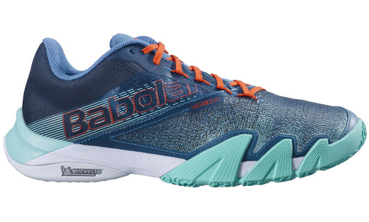 Babolat Jet Premura 2 Padelskor (Elektrisk Grön/Mandarin)