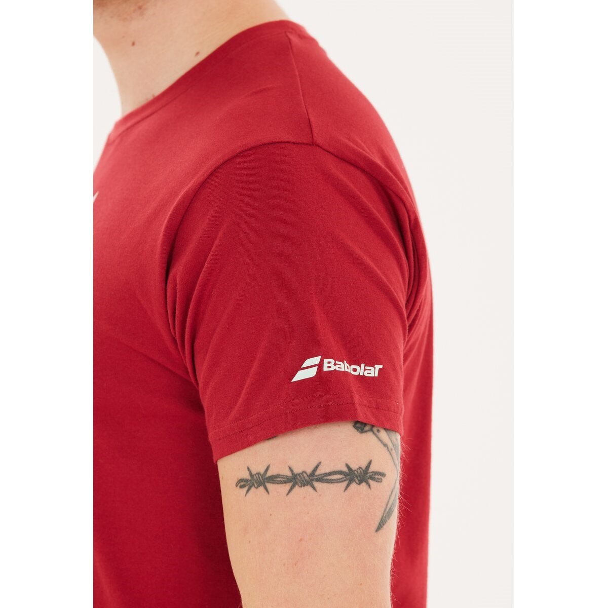 Babolat Cotton T-shirt Juan Lebron (Red Dahlia)