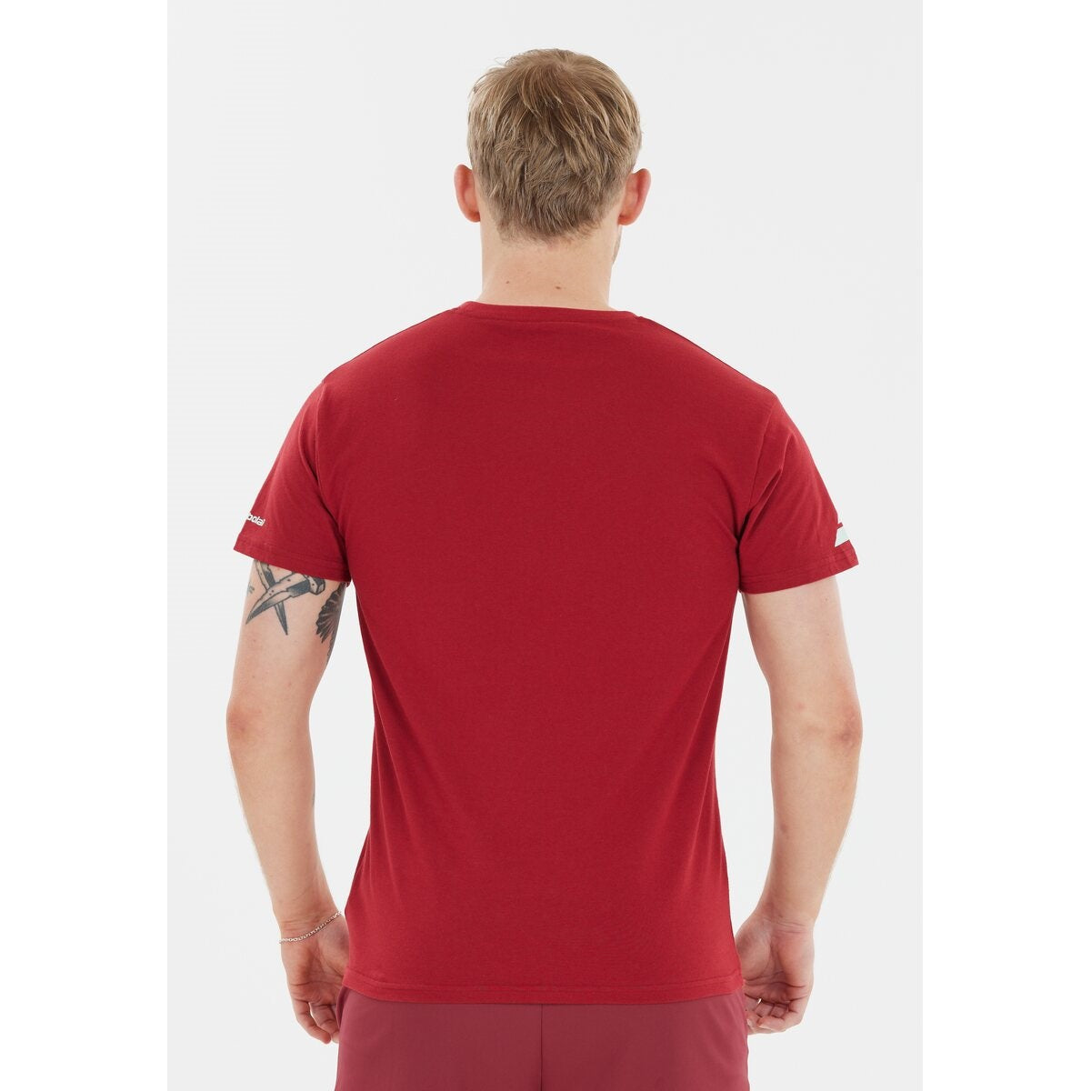 Babolat Cotton T-shirt Juan Lebron (Red Dahlia)