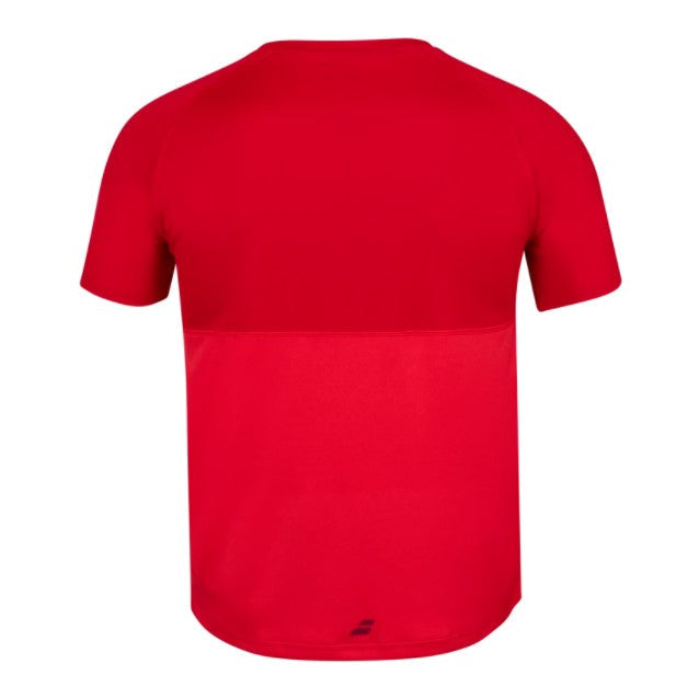 Babolat Play Crew Neck Tee (Röd)