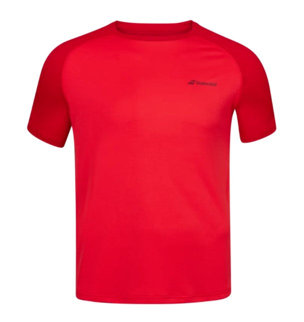 Babolat Play Crew Neck Tee (Röd)