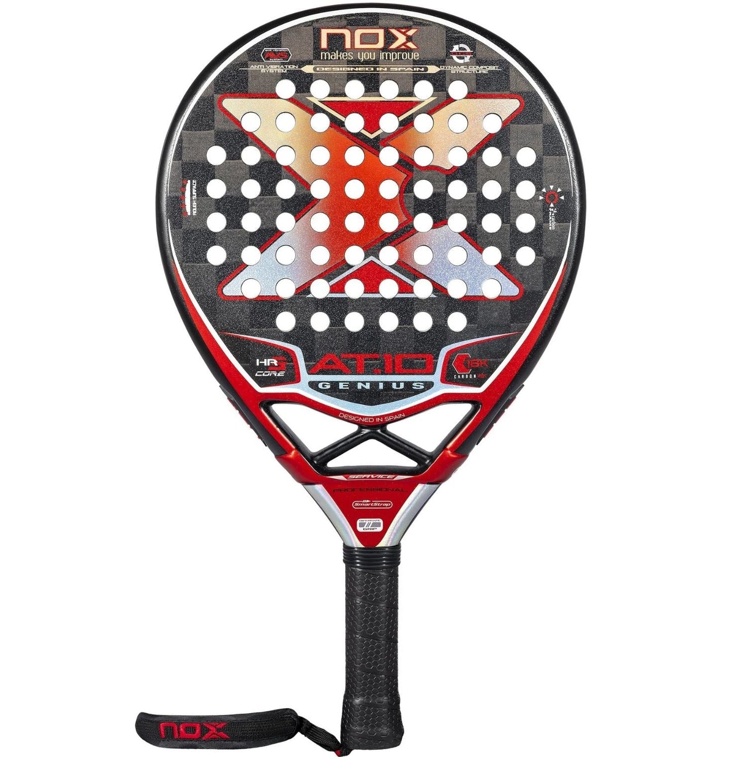 Nox AT10 Genius 18K Padelrack