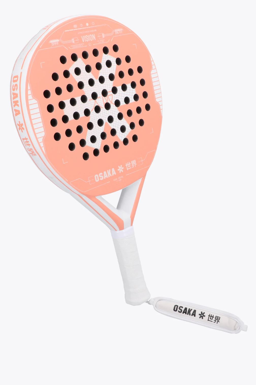 Osaka Vision Control 2023 Padelrack (Persika/Vit)