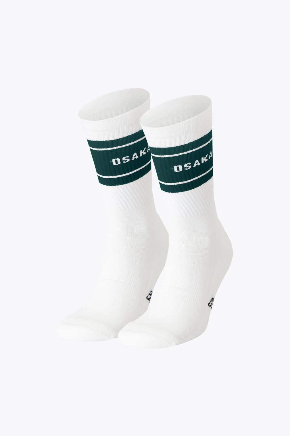 Osaka Socks 2-pack (Vit/Grön)