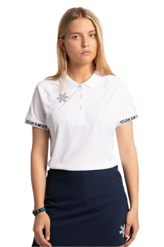 Osaka Women's Polo Jersey (Vit)