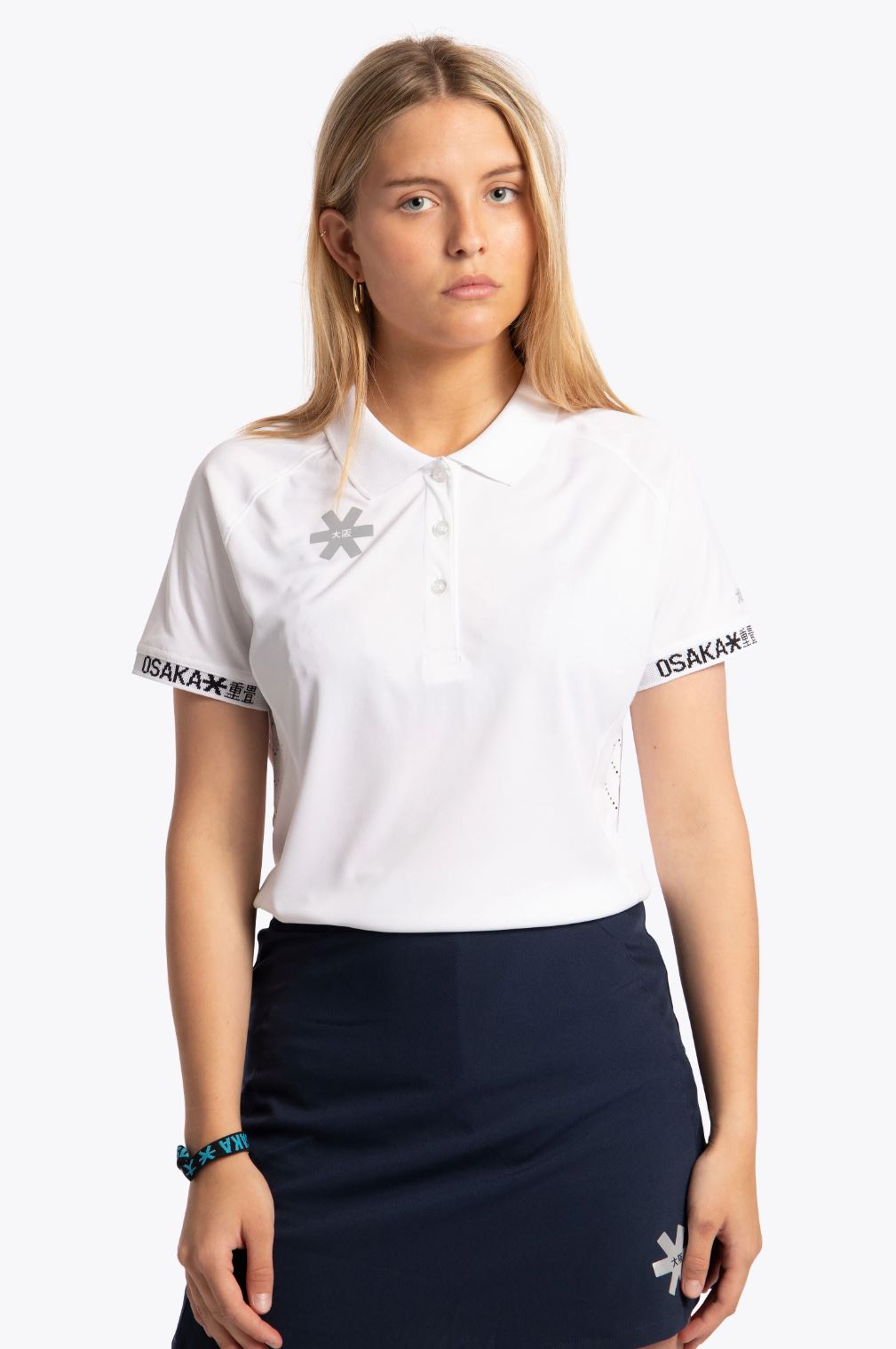 Osaka Women's Polo Jersey (Vit)