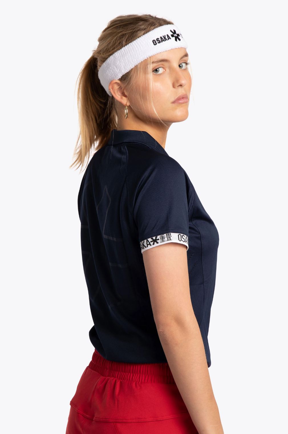 Osaka Women's Polo Jersey (Marinblå)