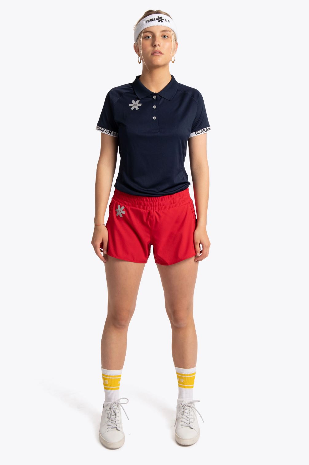 Osaka Women's Polo Jersey (Marinblå)