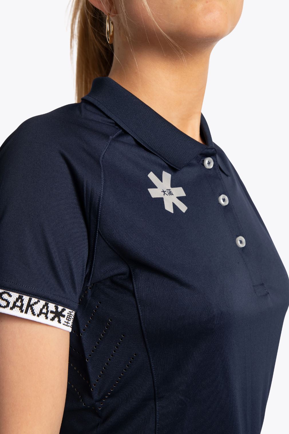 Osaka Women's Polo Jersey (Marinblå)