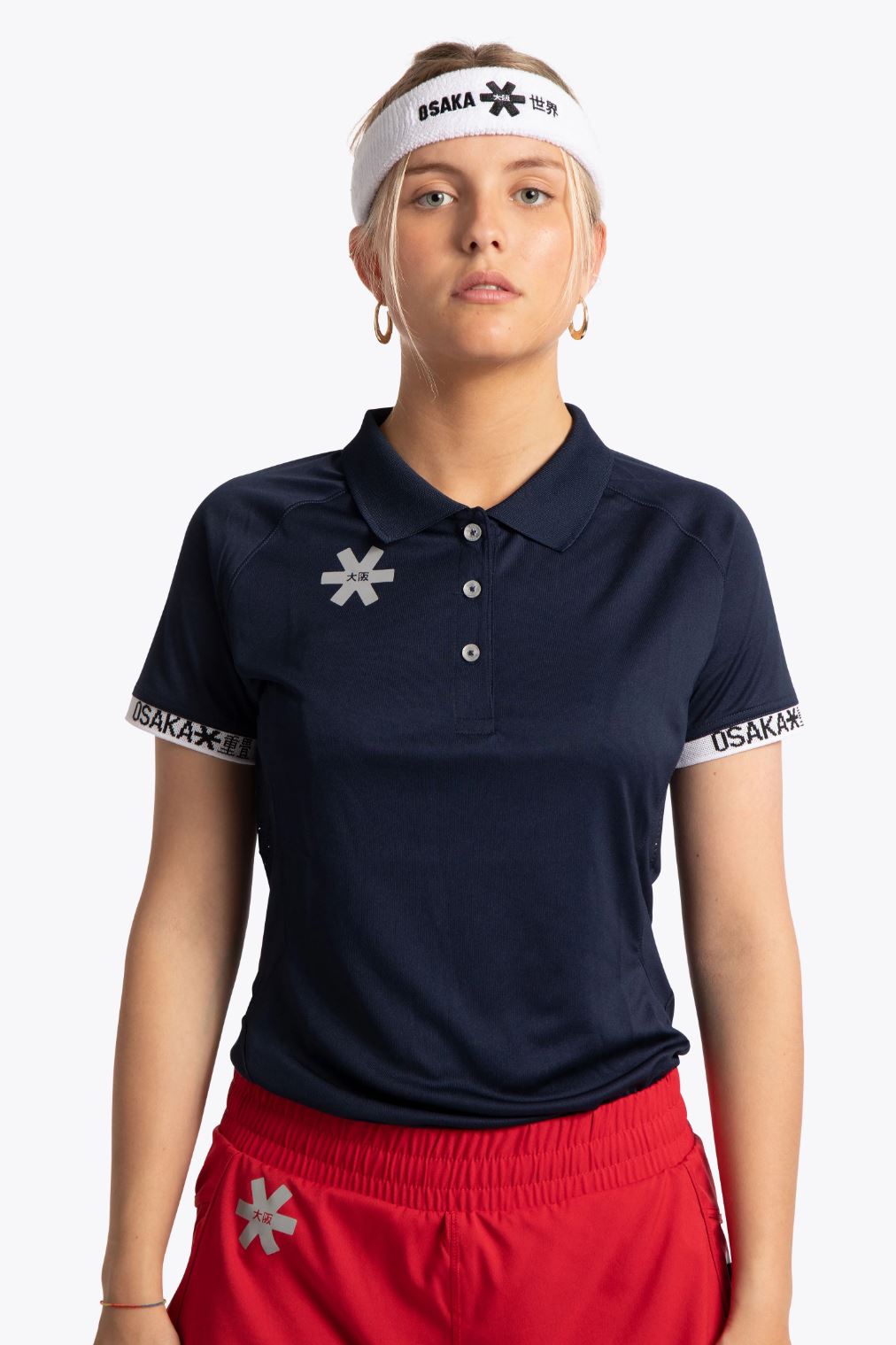 Osaka Women's Polo Jersey (Marinblå)