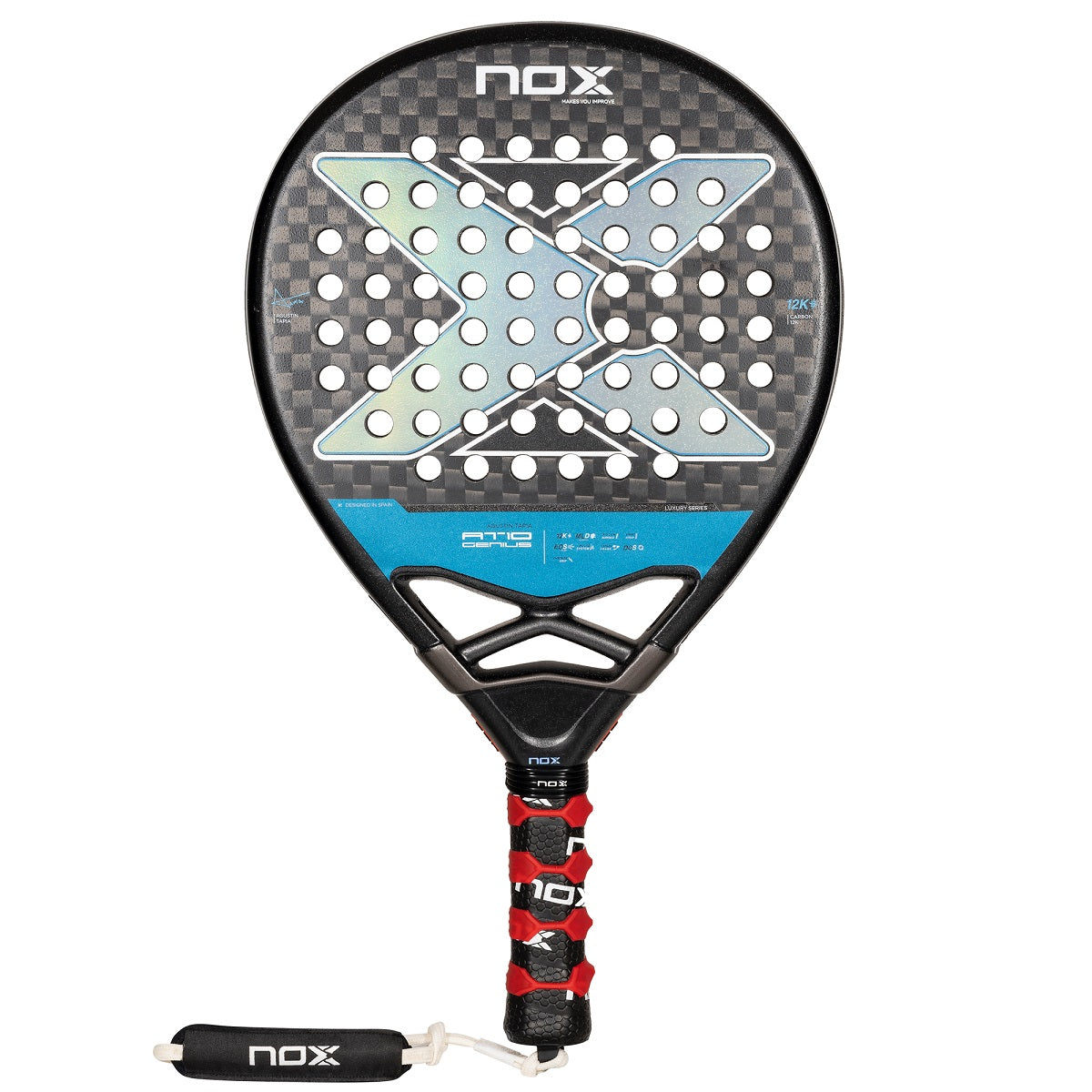 Nox AT10 Genius 12K Luxury By Agustin Tapia 2024 Padelrack