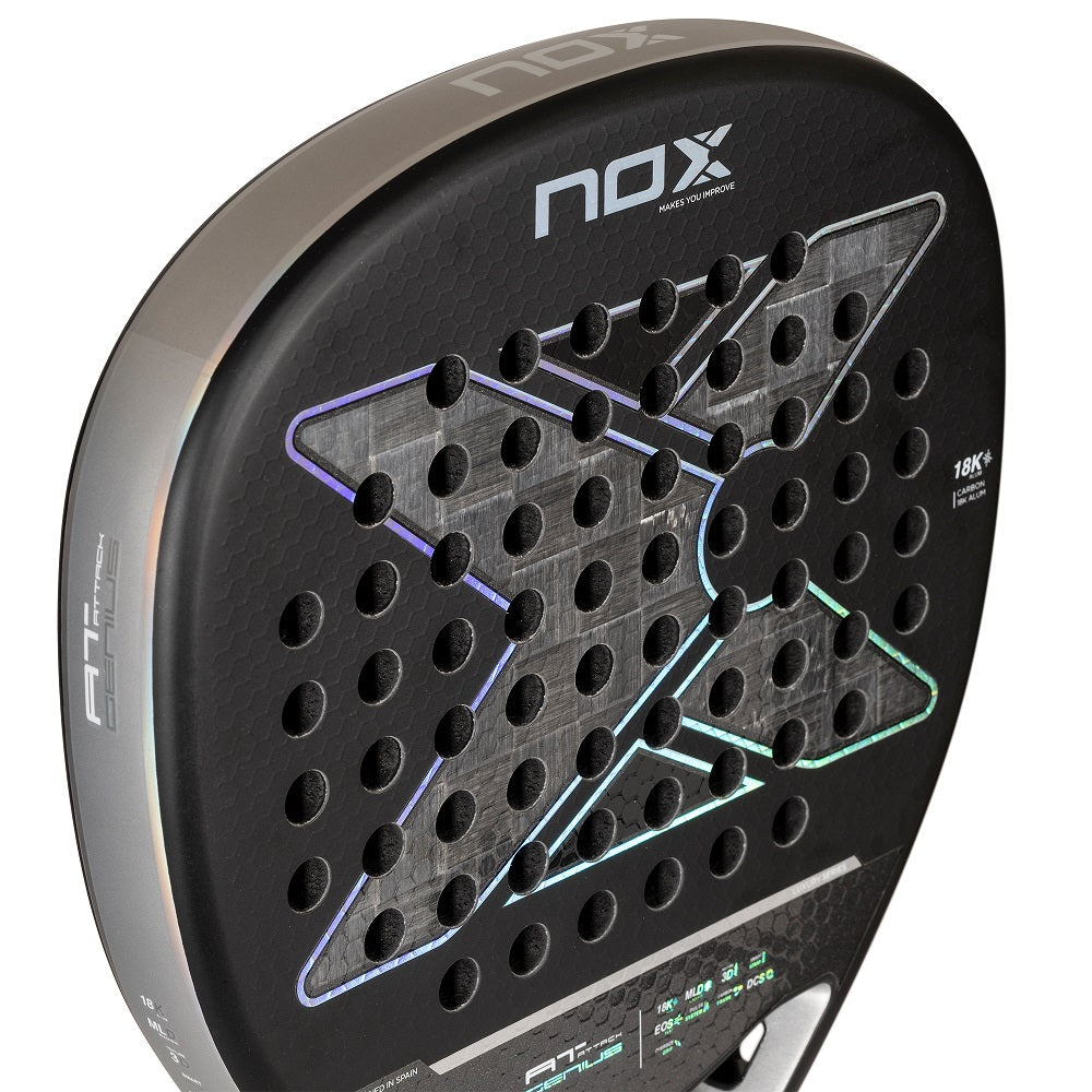 Nox AT Genius Attack 18K Luxury By Agustin Tapia 2024 Padelrack