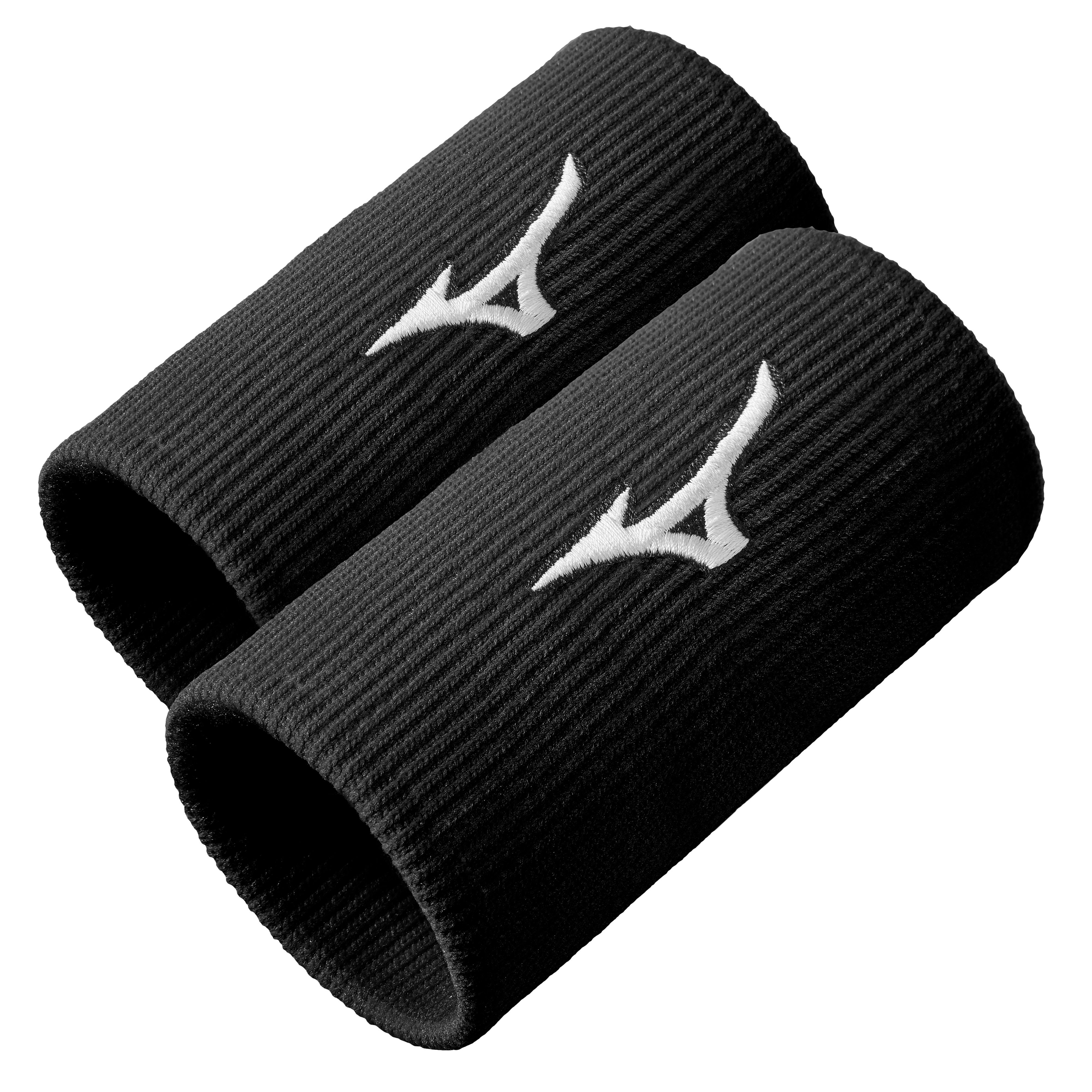 Mizuno Armband Lång (2-pack, Svart)