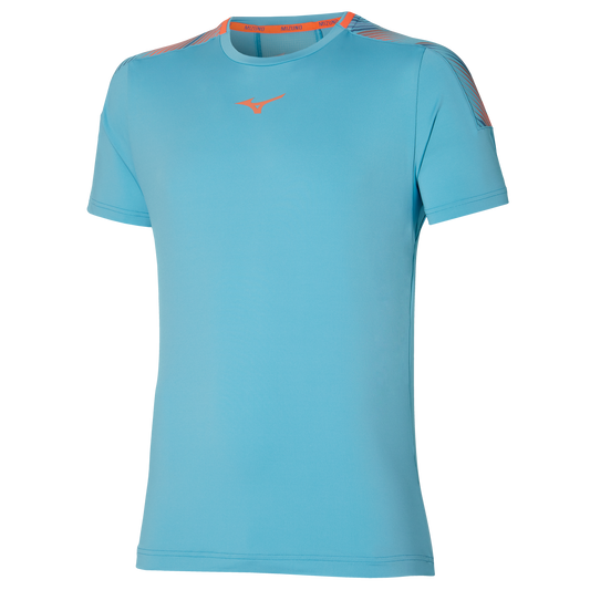 Mizuno Shadow T-shirt (Maui-blå)