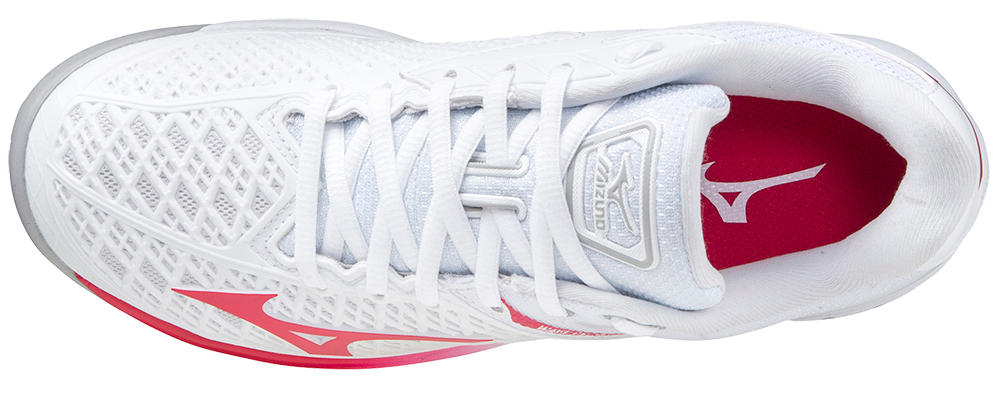 Mizuno Exceed Tour 4 AC Women (Vit/Röd) Padelskor