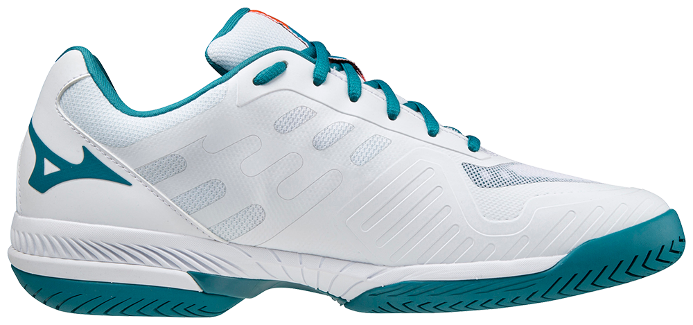 Mizuno Wave Exceed SL 2 (AC) Padelskor (Vit/Harborblue/Firecracker)