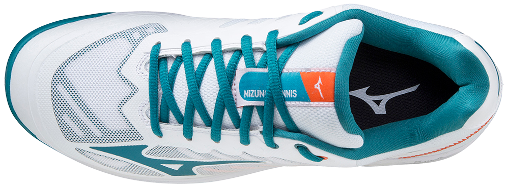 Mizuno Wave Exceed SL 2 (AC) Padelskor (Vit/Harborblue/Firecracker)