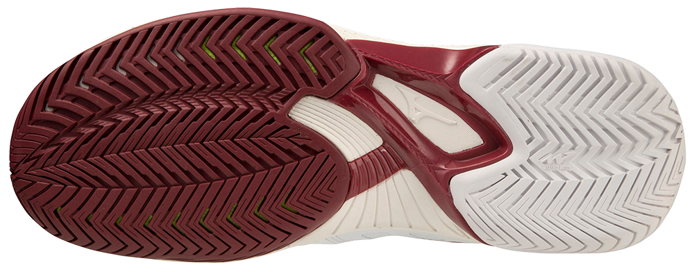 Mizuno Wave Exceed Tour 5 AC Women Padelskor (Vit/Cabernet/Papyrus)