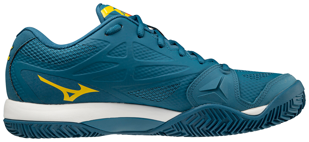 Mizuno Wave Intense Tour 5 CC Padelskor (Mens, Petroleum grön)