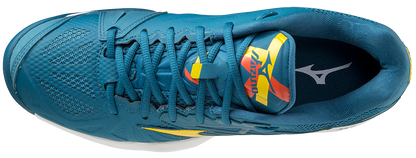 Mizuno Wave Intense Tour 5 CC Padelskor (Mens, Petroleum grön)