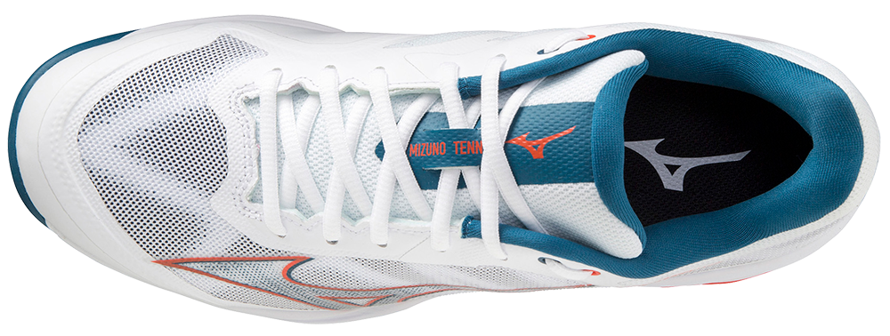 Mizuno Exceed Light CC Padelskor (Mens, vit/orange)