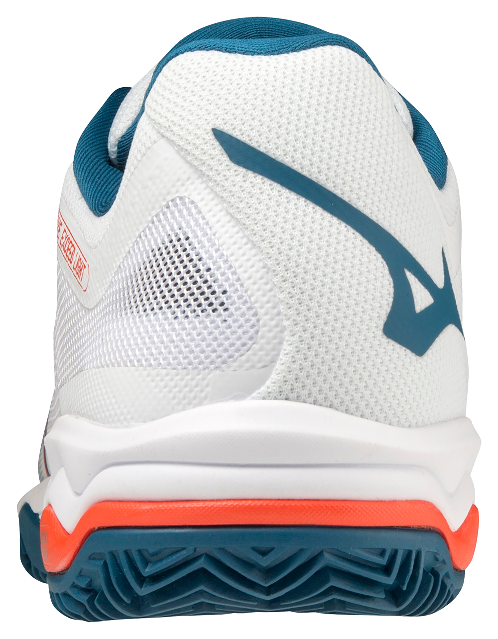 Mizuno Exceed Light CC Padelskor (Mens, vit/orange)