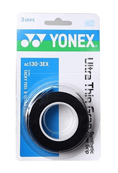 Yonex Ultra Thin Grap (3-pack, svart)