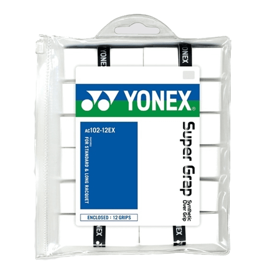 Yonex Super Grap (12-pack, vit)