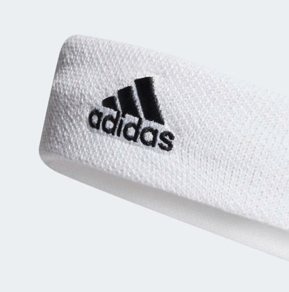 Adidas pannband (Vit)